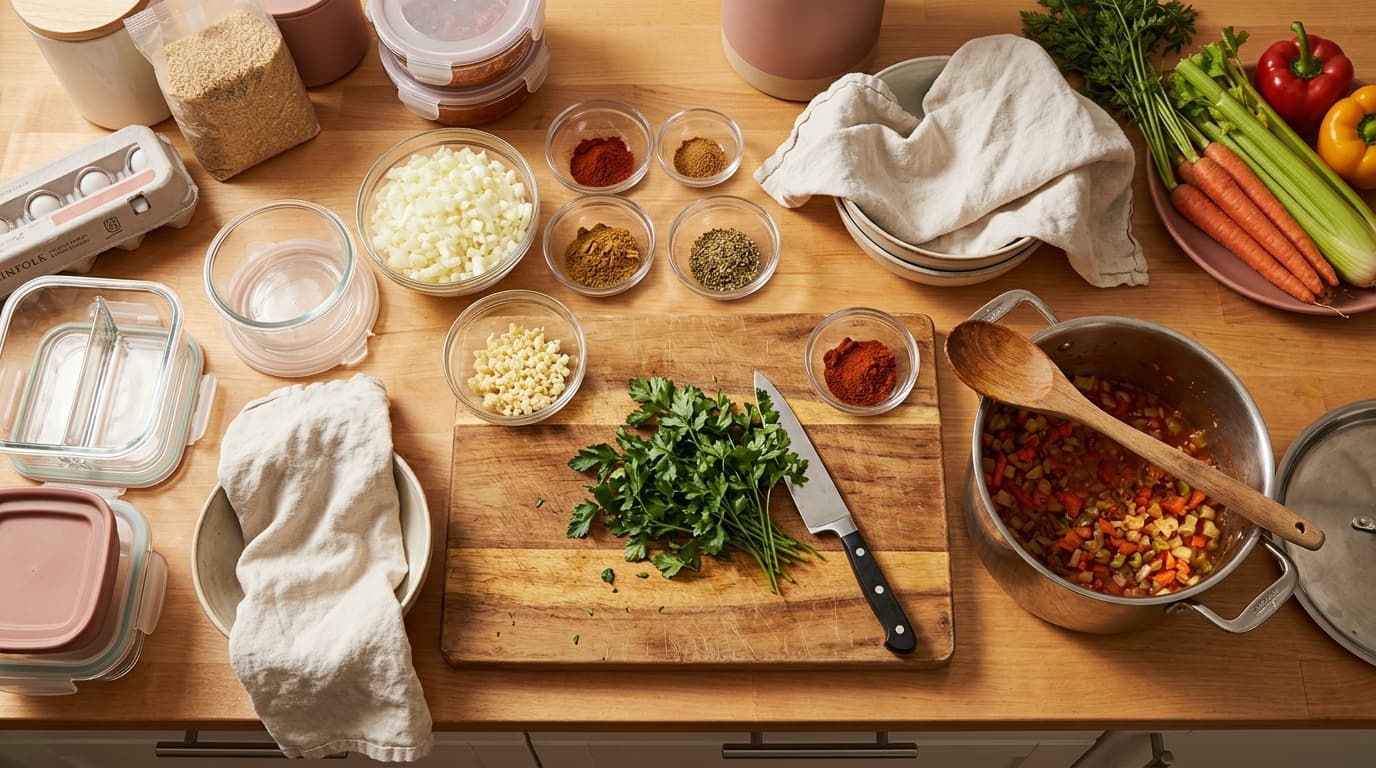 How to Meal Prep for the Week in Under 2 Hours