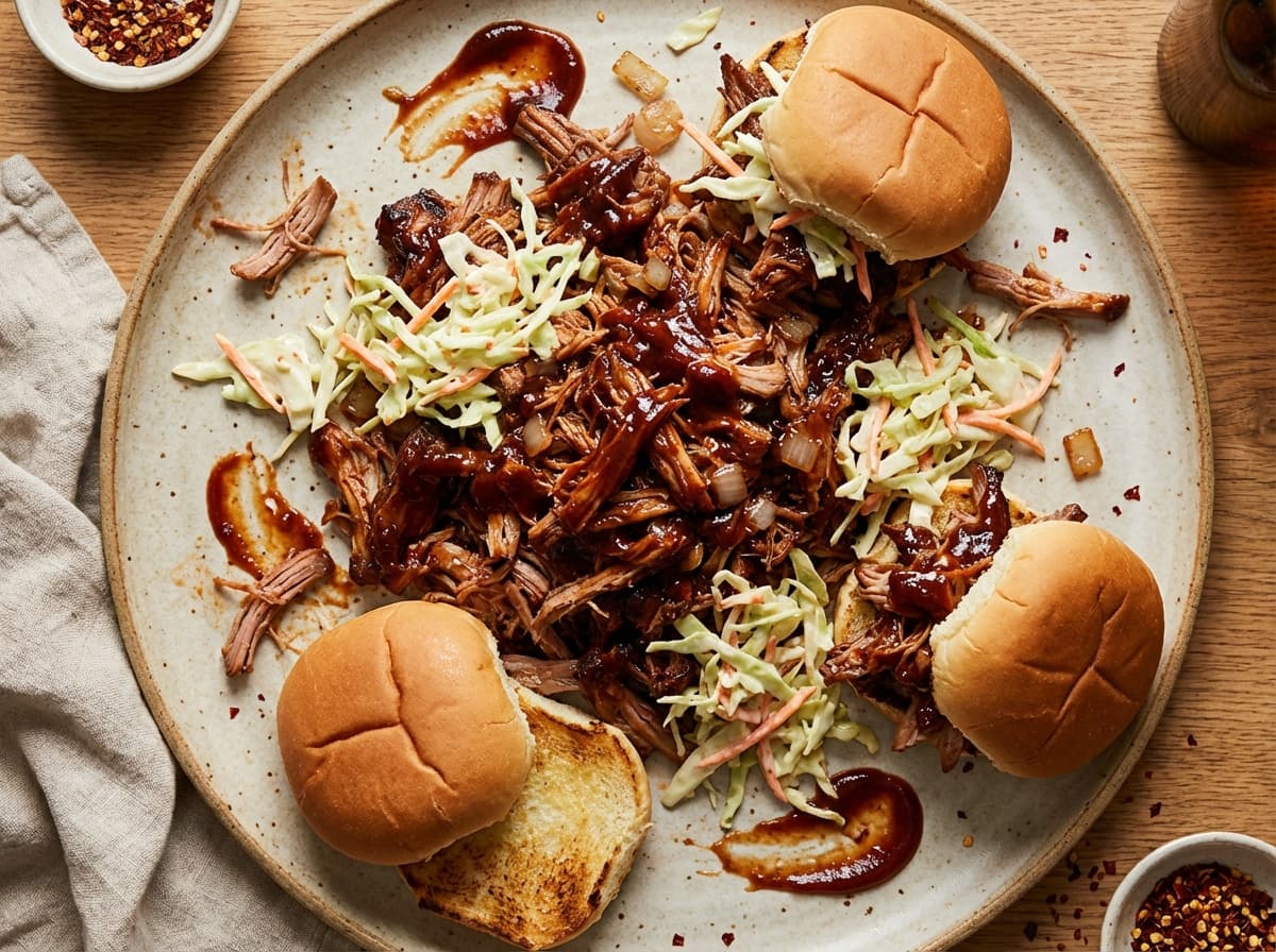 BBQ Pulled Pork Sandwiches - american dinner recipe