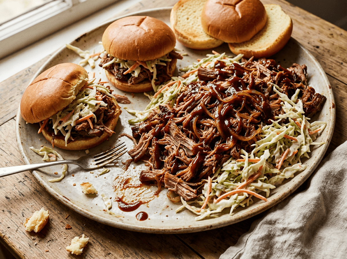 BBQ Pulled Pork Sandwiches