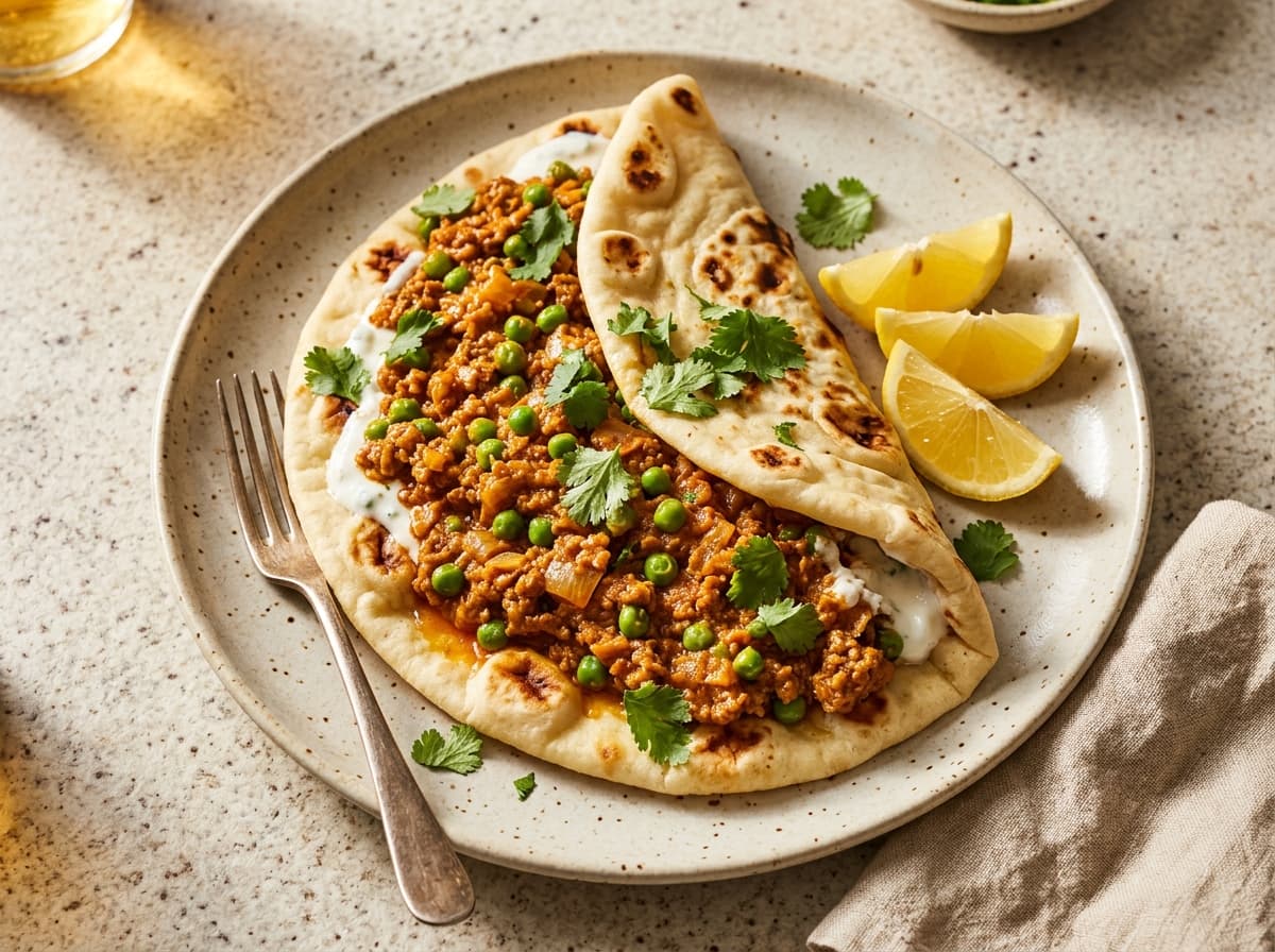 Beef Kheema Naan