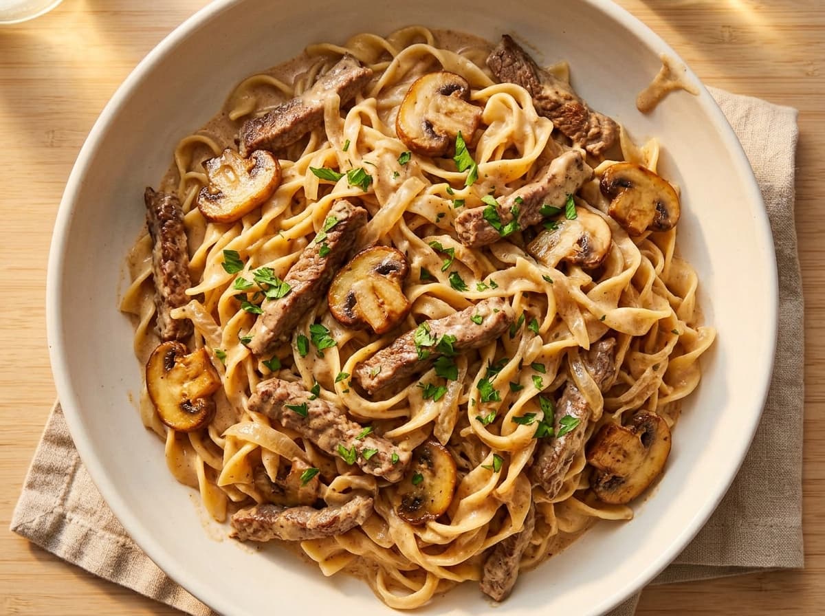 Beef & Mushroom Stroganoff - other dinner recipe