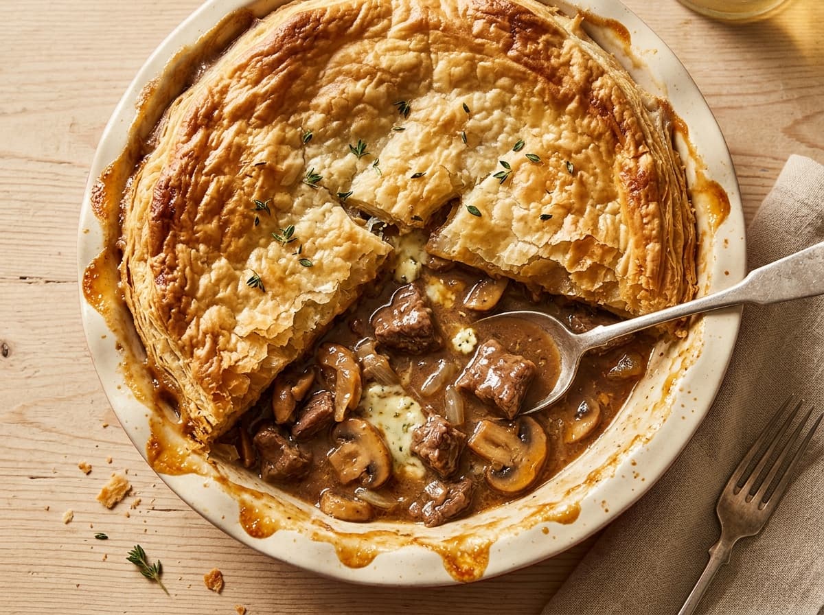 Beef & Stilton Pie - other dinner recipe