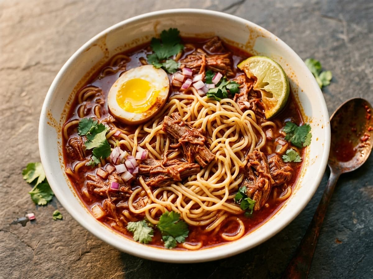 Birria Beef Ramen