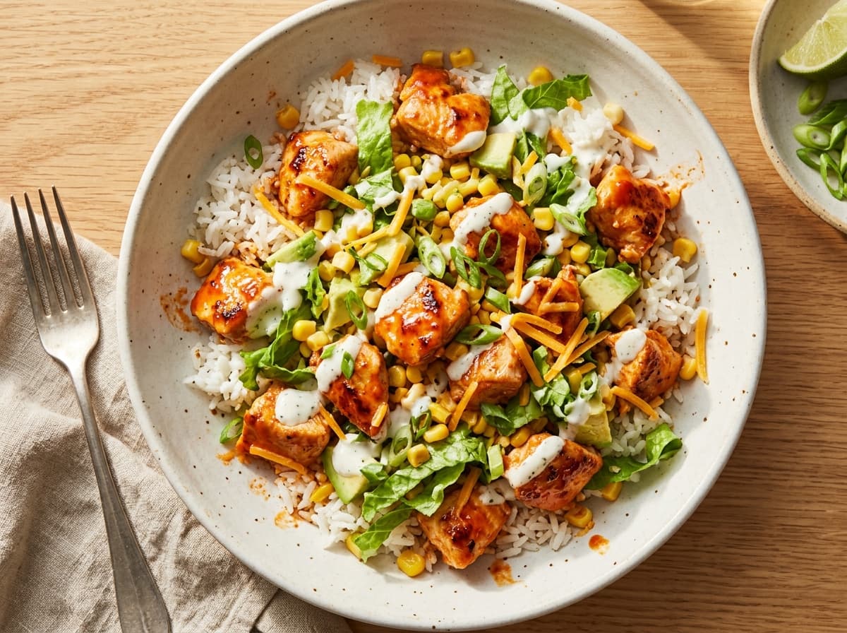 Buffalo Chicken Bowl - american dinner recipe
