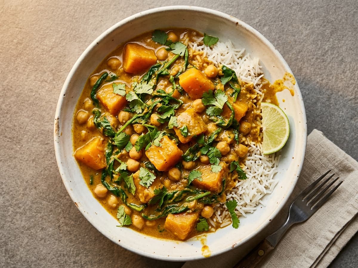 Butternut Squash & Coconut Curry