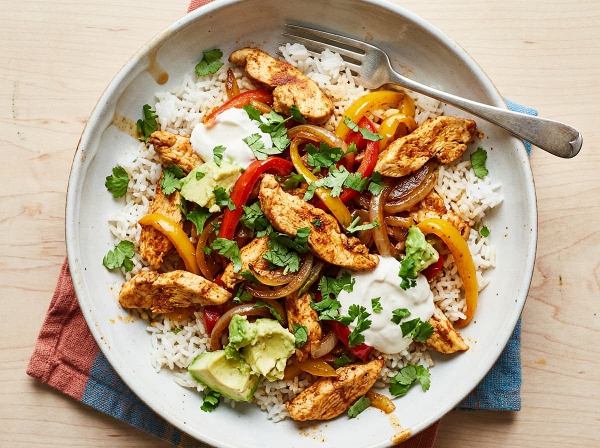 Chicken Fajita Bowl