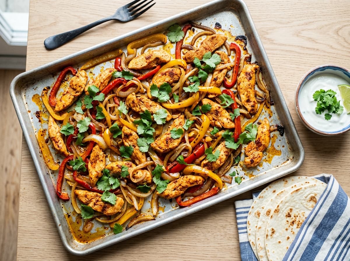 Chicken Fajita Traybake