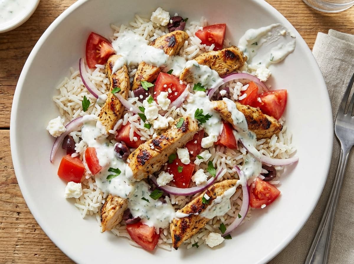 Chicken Gyros Bowl