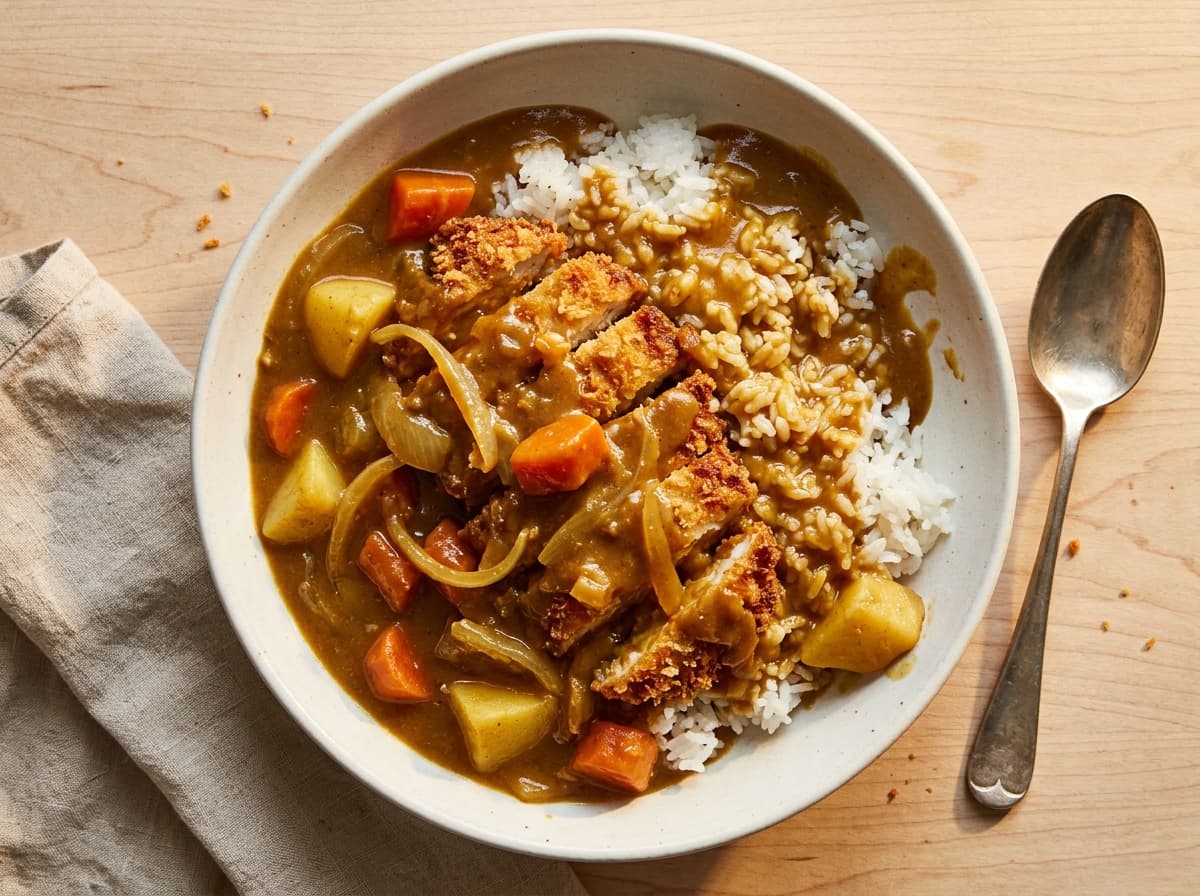 Chicken Katsu Curry - japanese dinner recipe