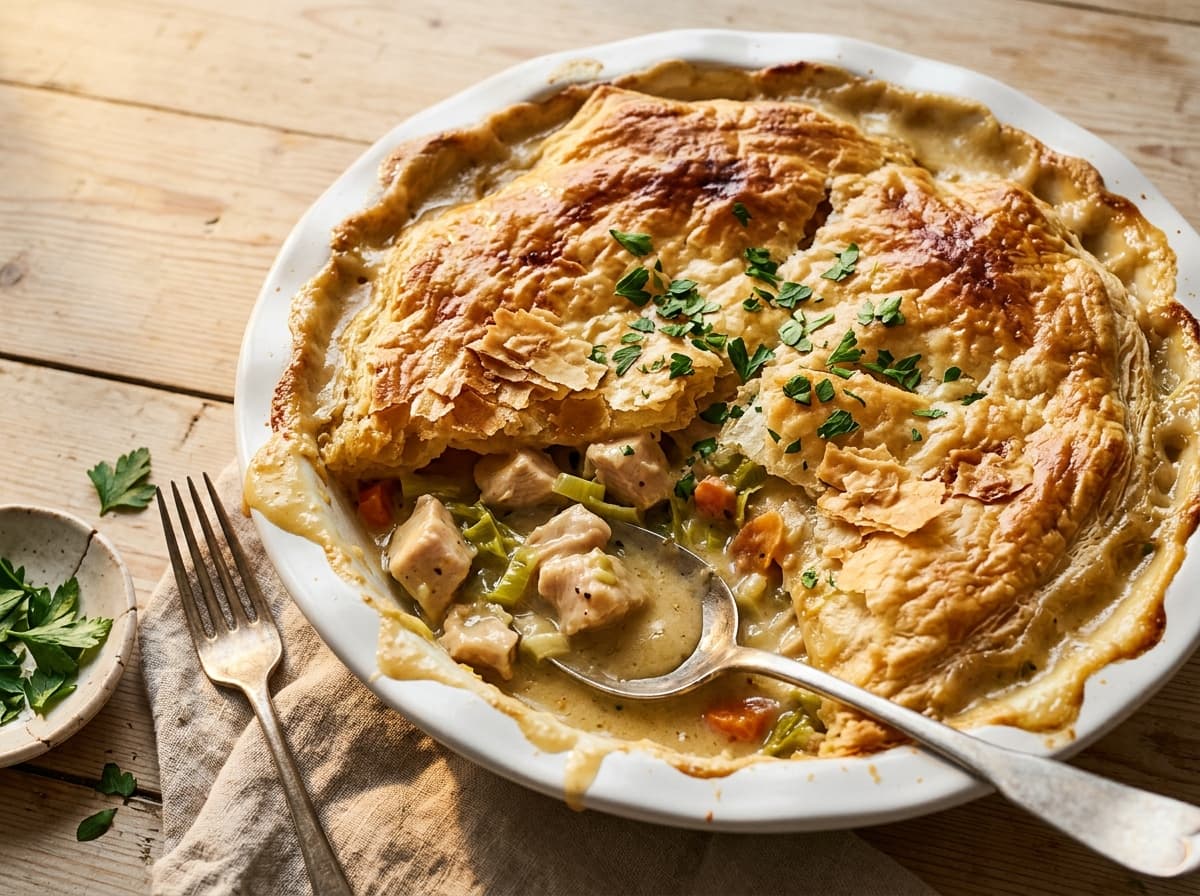 Chicken & Leek Pot Pie - other dinner recipe
