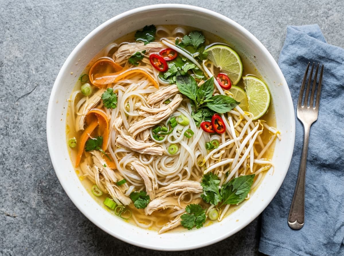 Chicken Pho - vietnamese dinner recipe