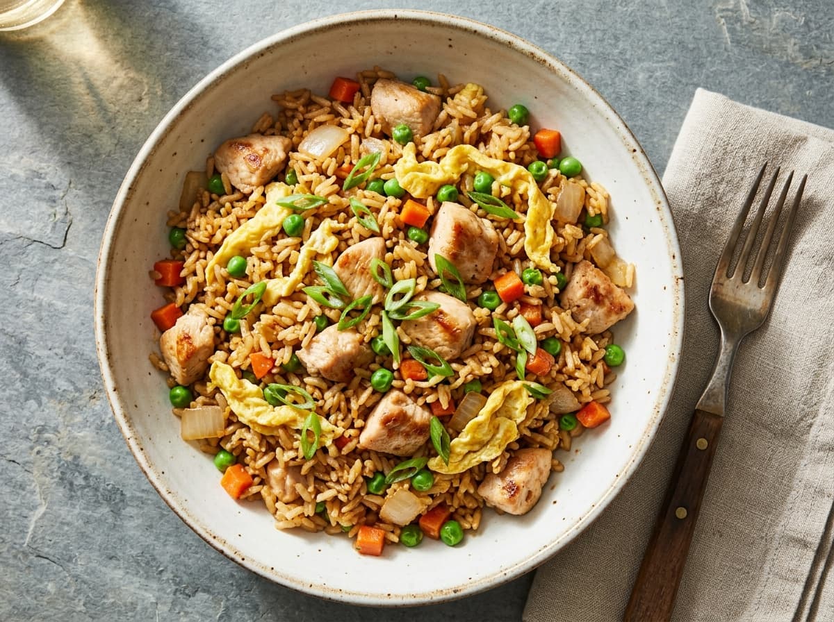 Chicken Vegetable Fried Rice