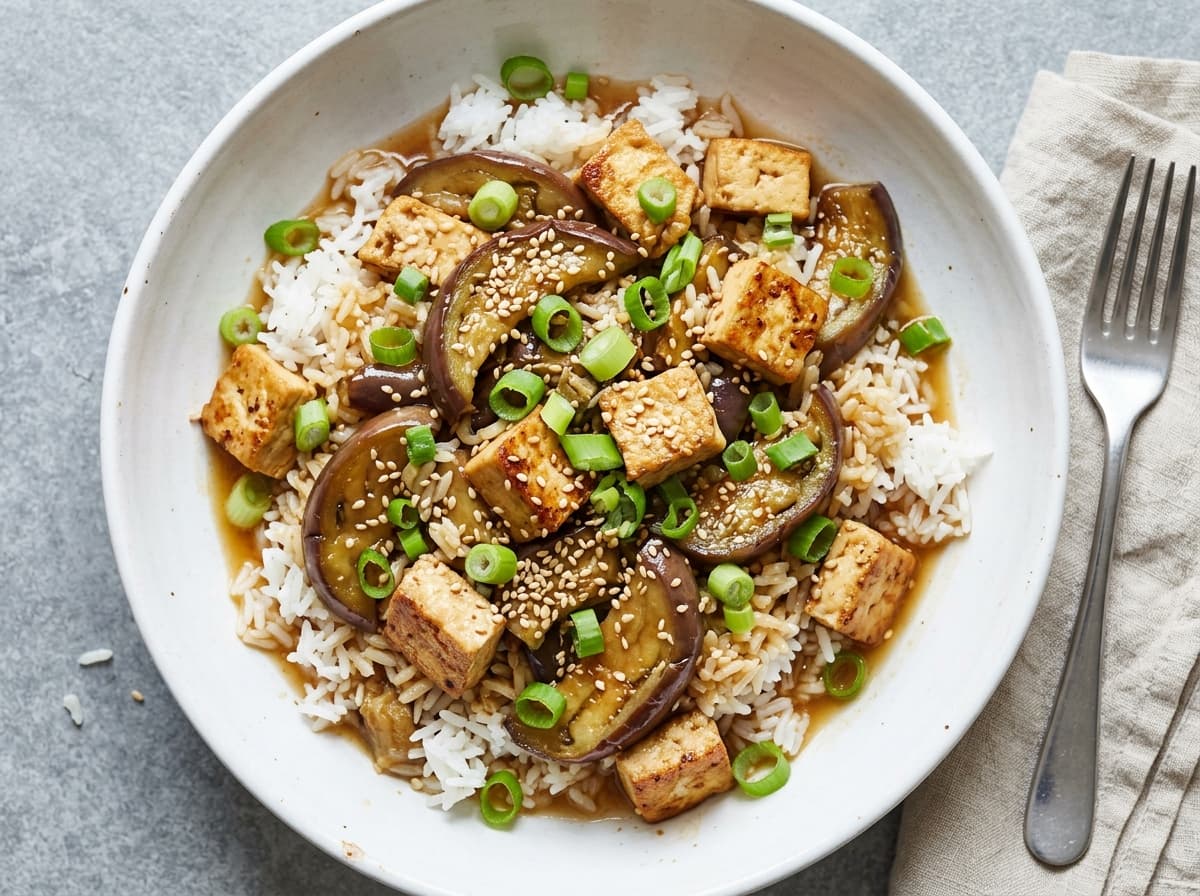Chinese Aubergine & Tofu