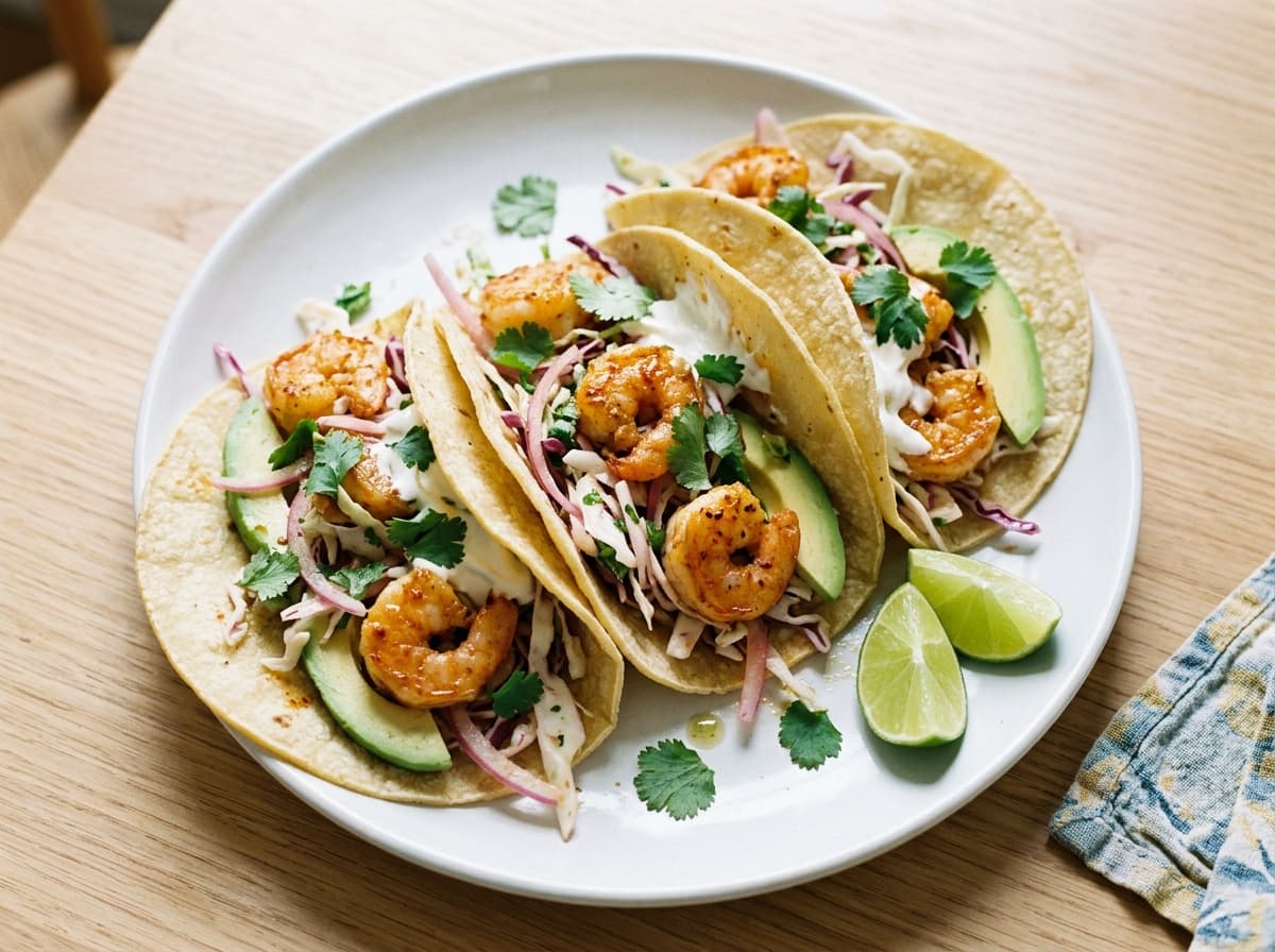 Chipotle Prawn Tacos