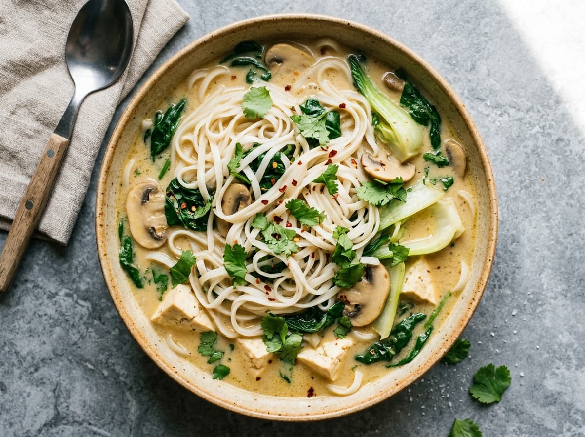 Coconut Lemongrass Tofu Soup