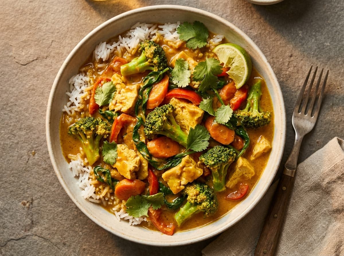 Coconut Vegetable Curry