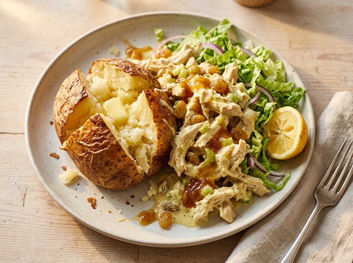 Coronation Chicken & Jacket Potato - other dinner recipe