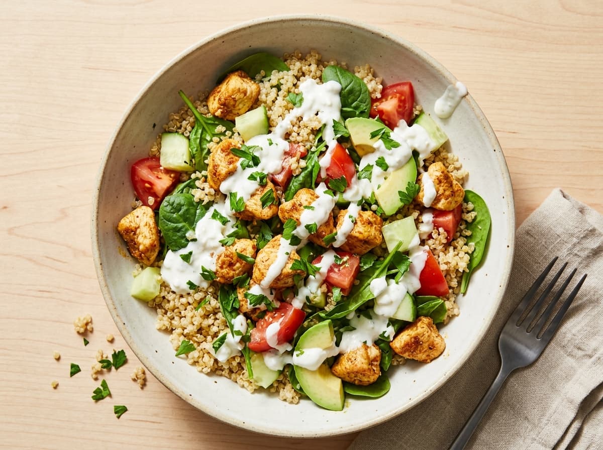 Cottage Cheese Chicken Bowl - other dinner recipe