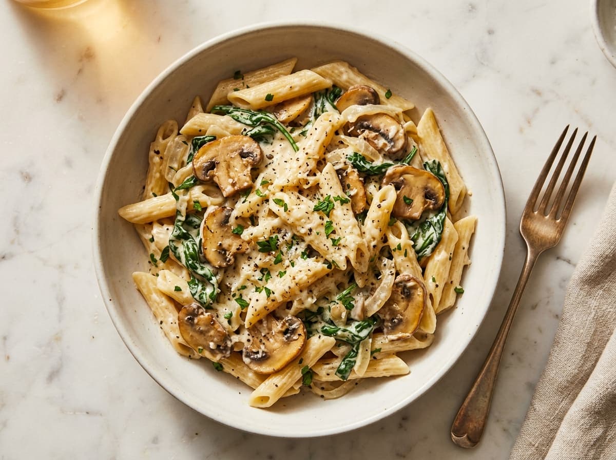Creamy Mushroom Pasta