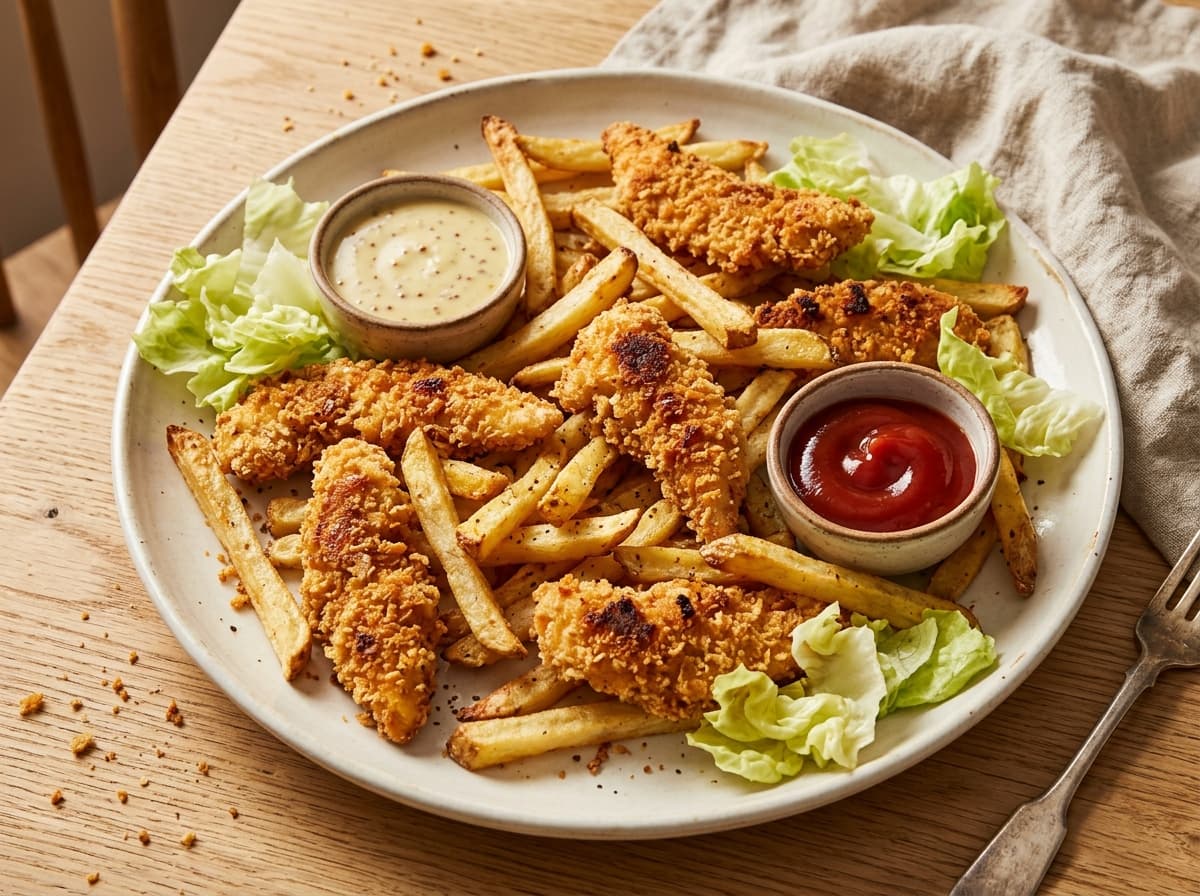 Crispy Chicken Tenders & Fries