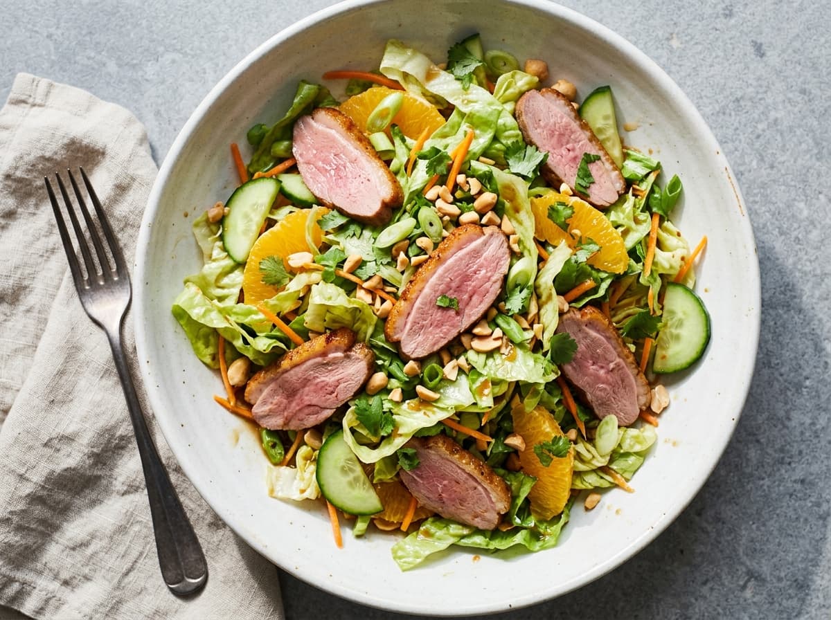 Crispy Duck & Orange Salad