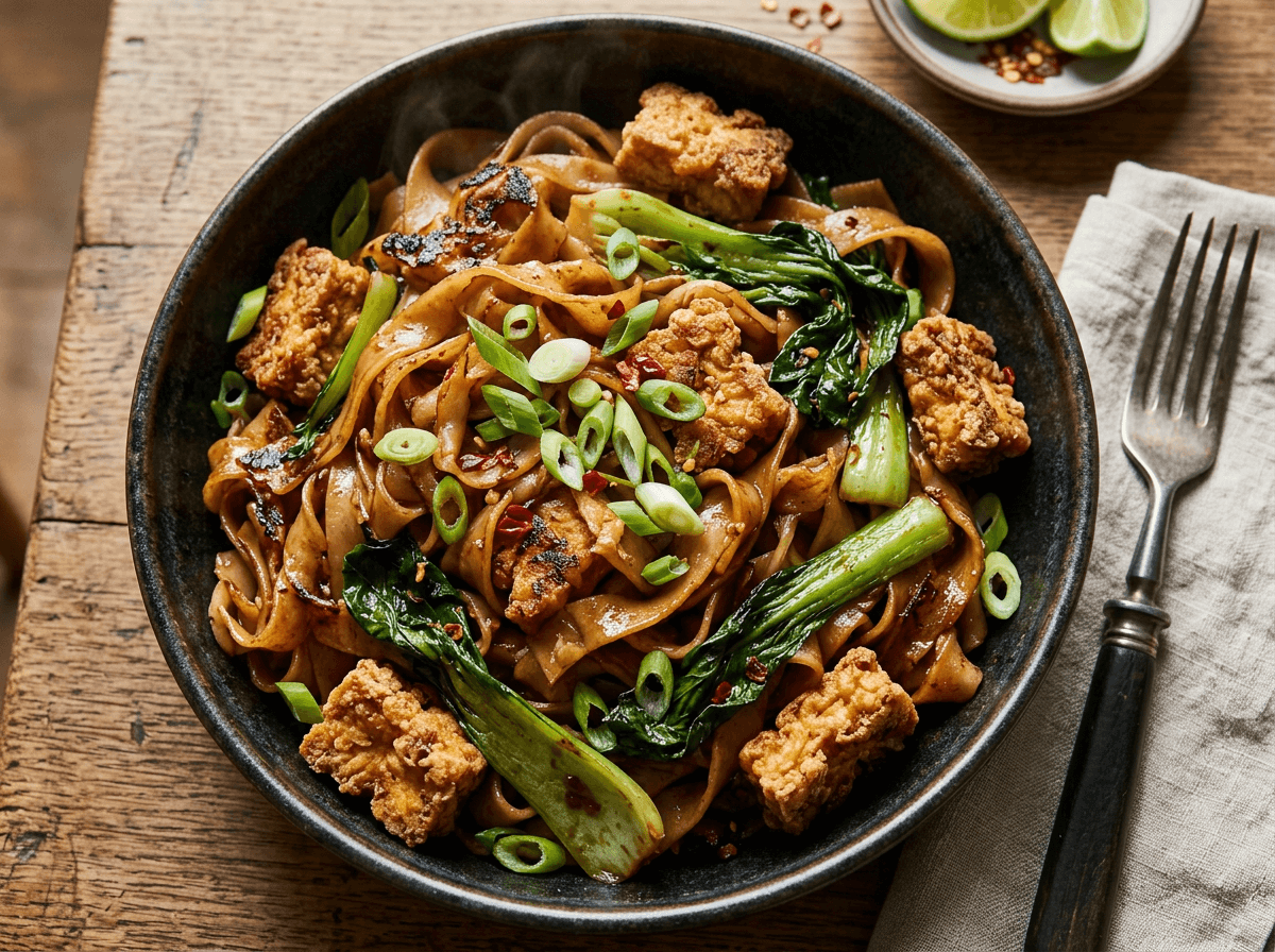 Crispy Tofu Pad See Ew