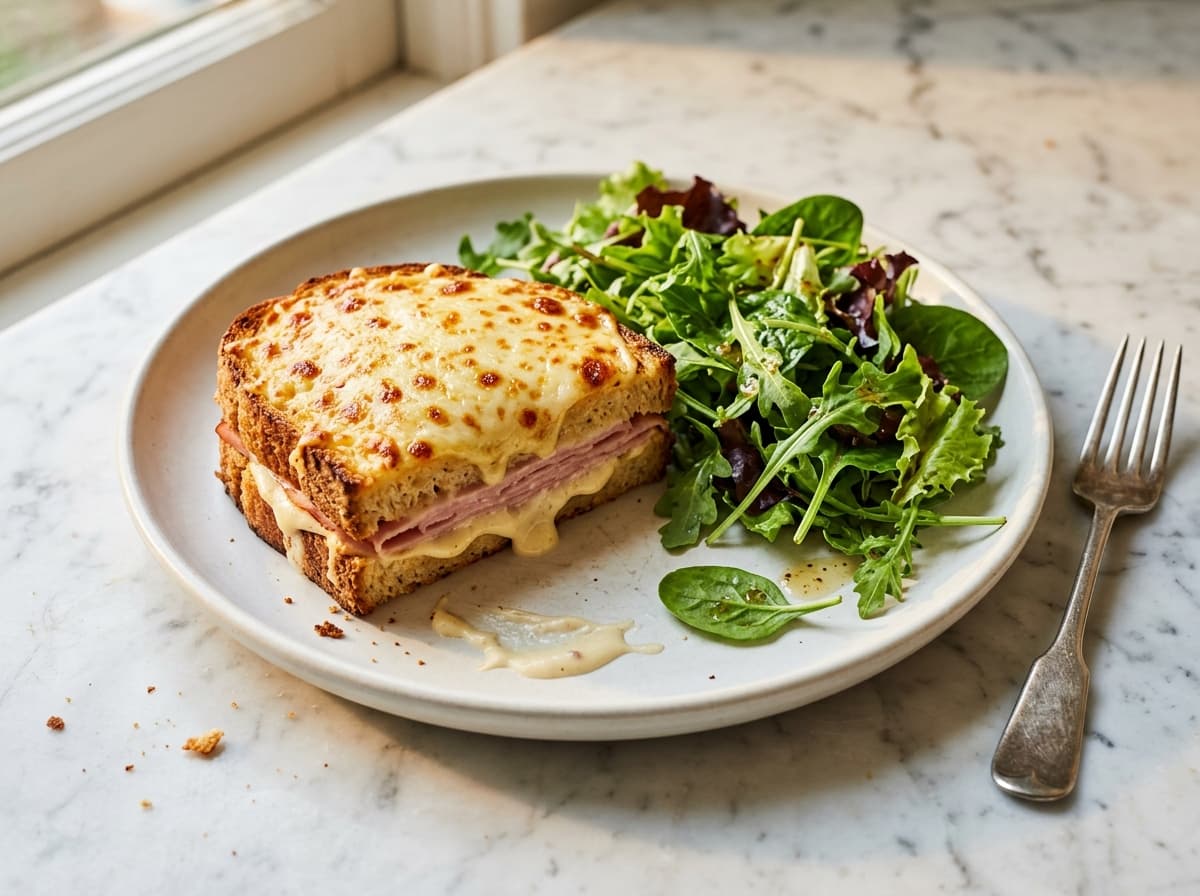 Croque Monsieur - french dinner recipe