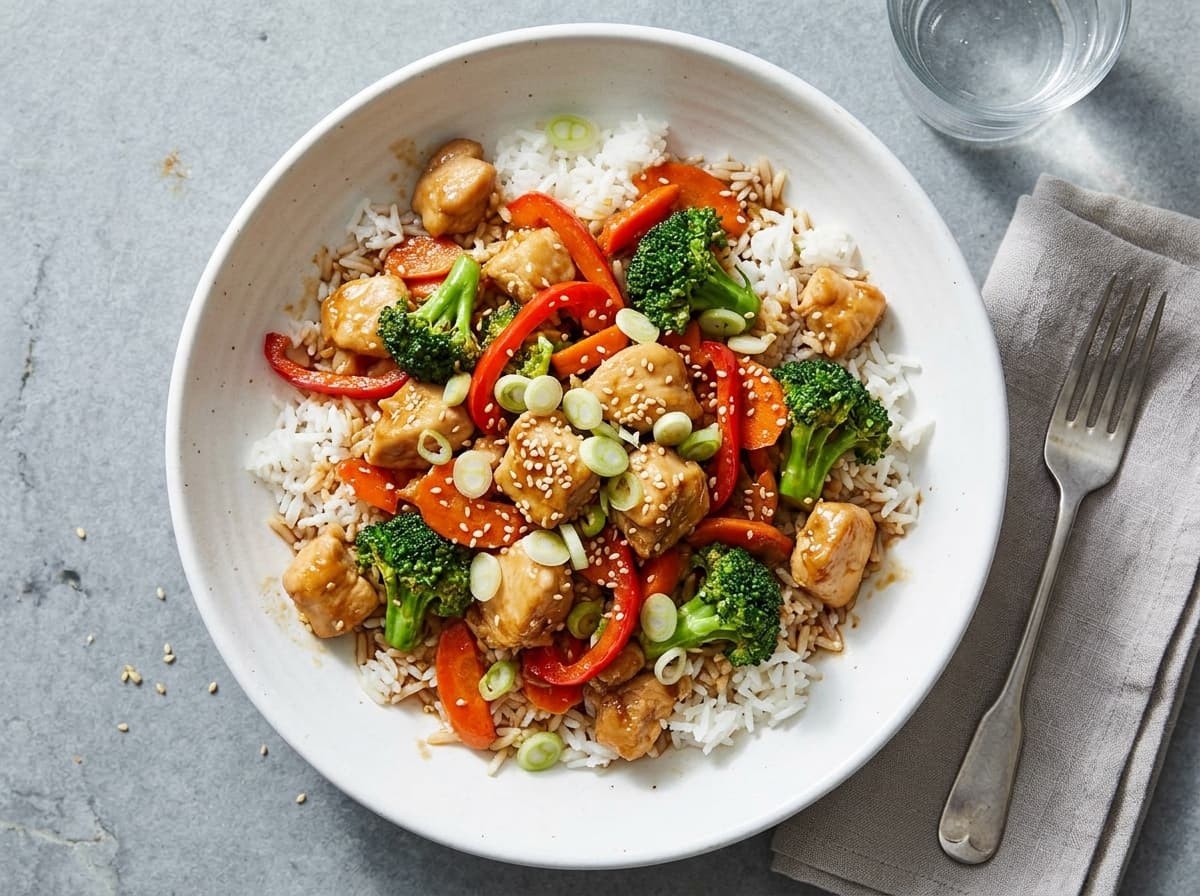 Garlic Soy Chicken Stir-Fry - chinese dinner recipe