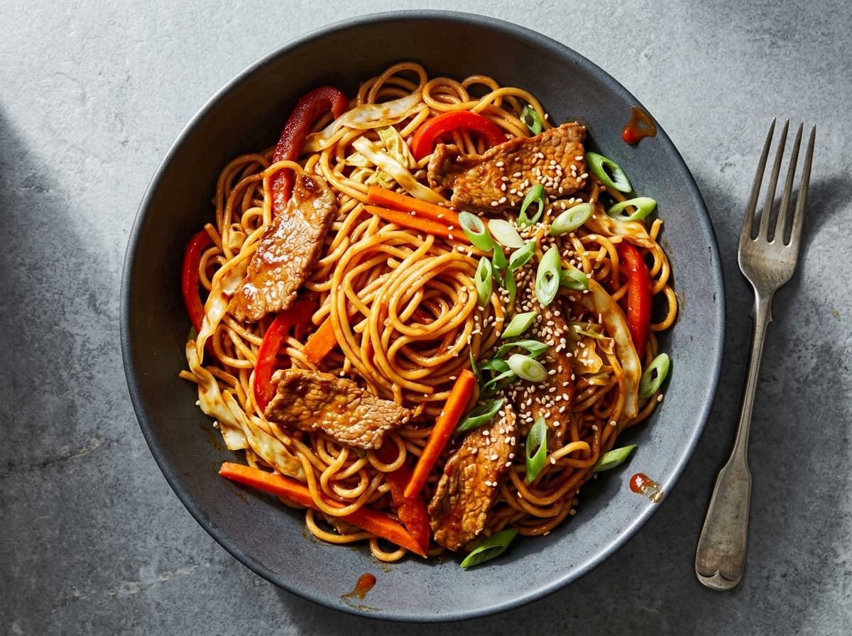 Gochujang Beef Noodles