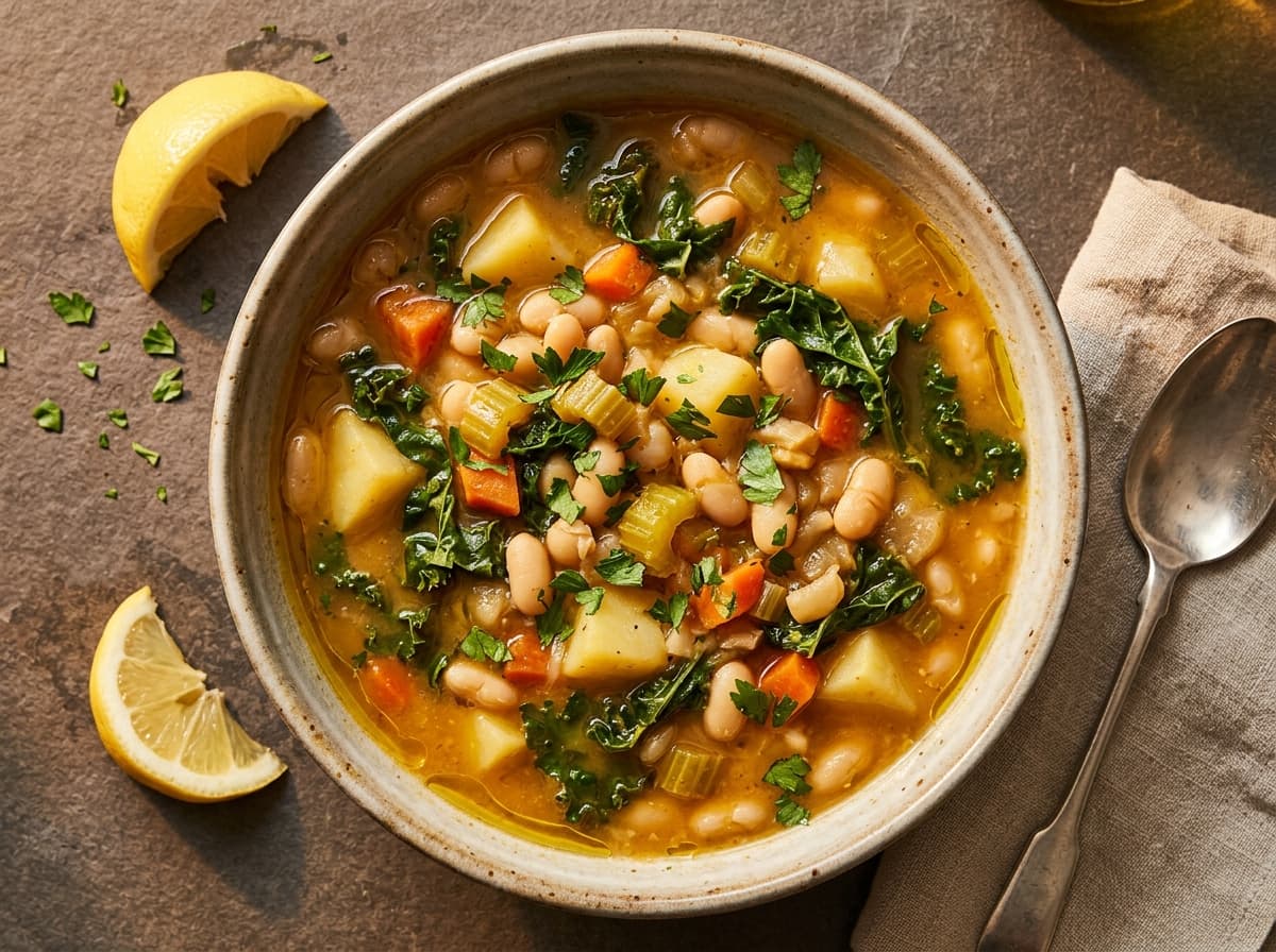 Greek White Bean Soup