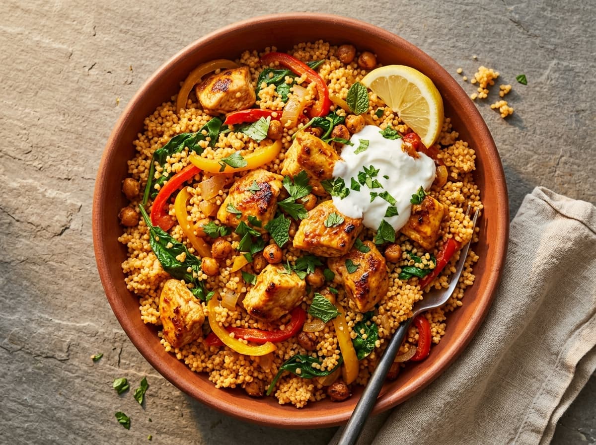 Harissa Chicken & Couscous