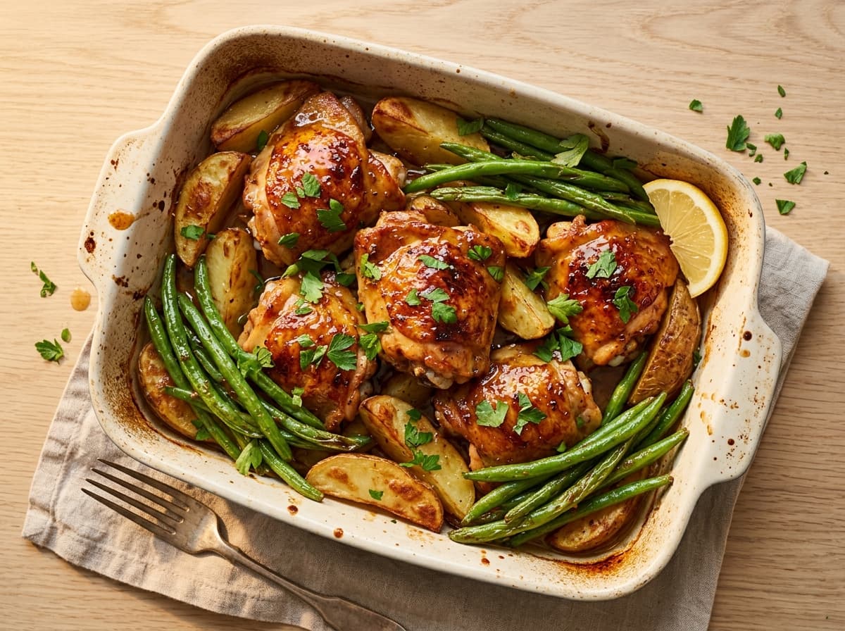 Honey Mustard Chicken Thighs