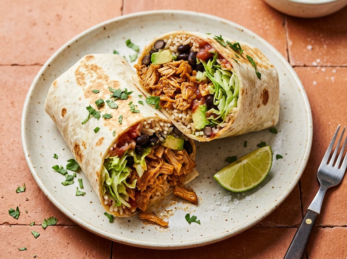 Jackfruit Carnitas Burritos