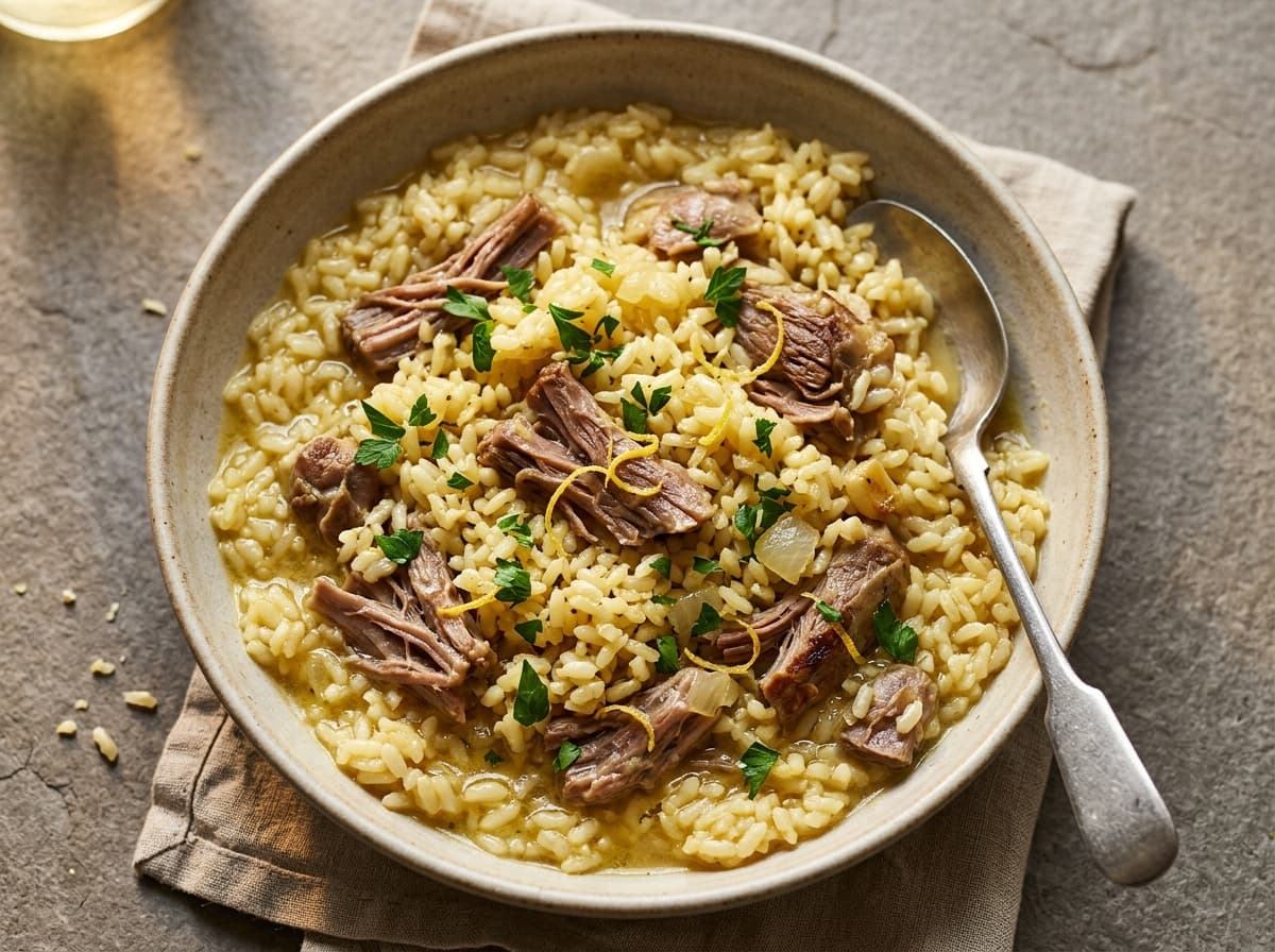 Lemon Lamb Rice