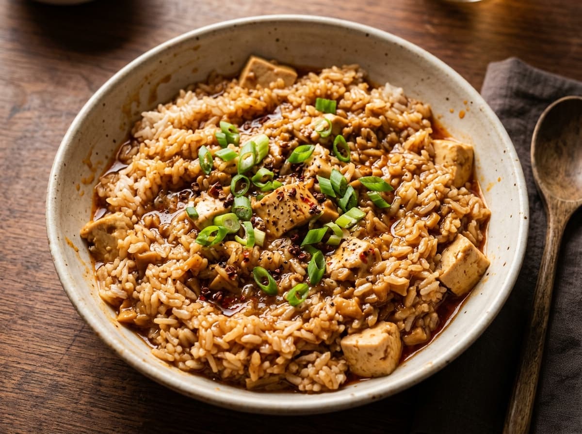 Mapo Tofu & Rice