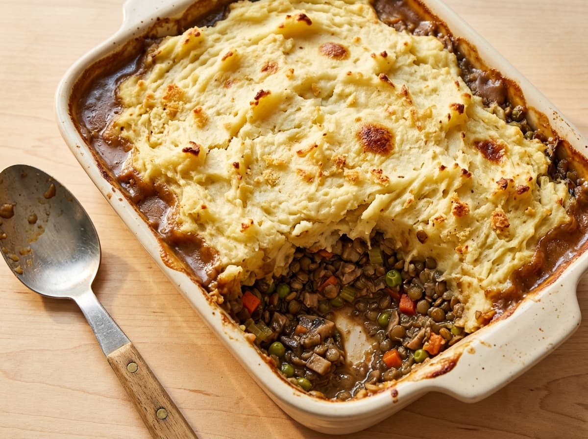 Mushroom Lentil Shepherd's Pie - other dinner recipe