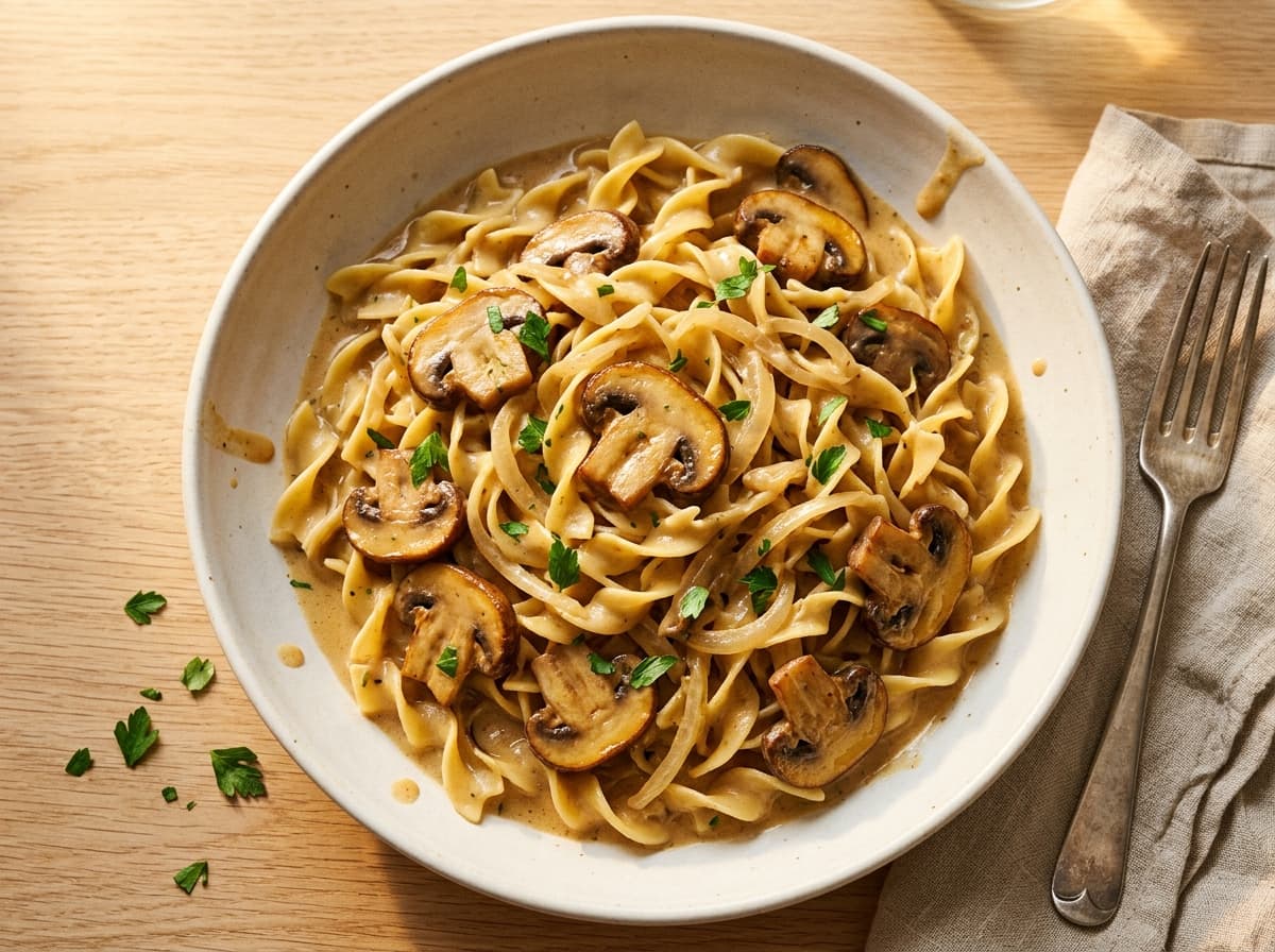 Mushroom Stroganoff - other dinner recipe