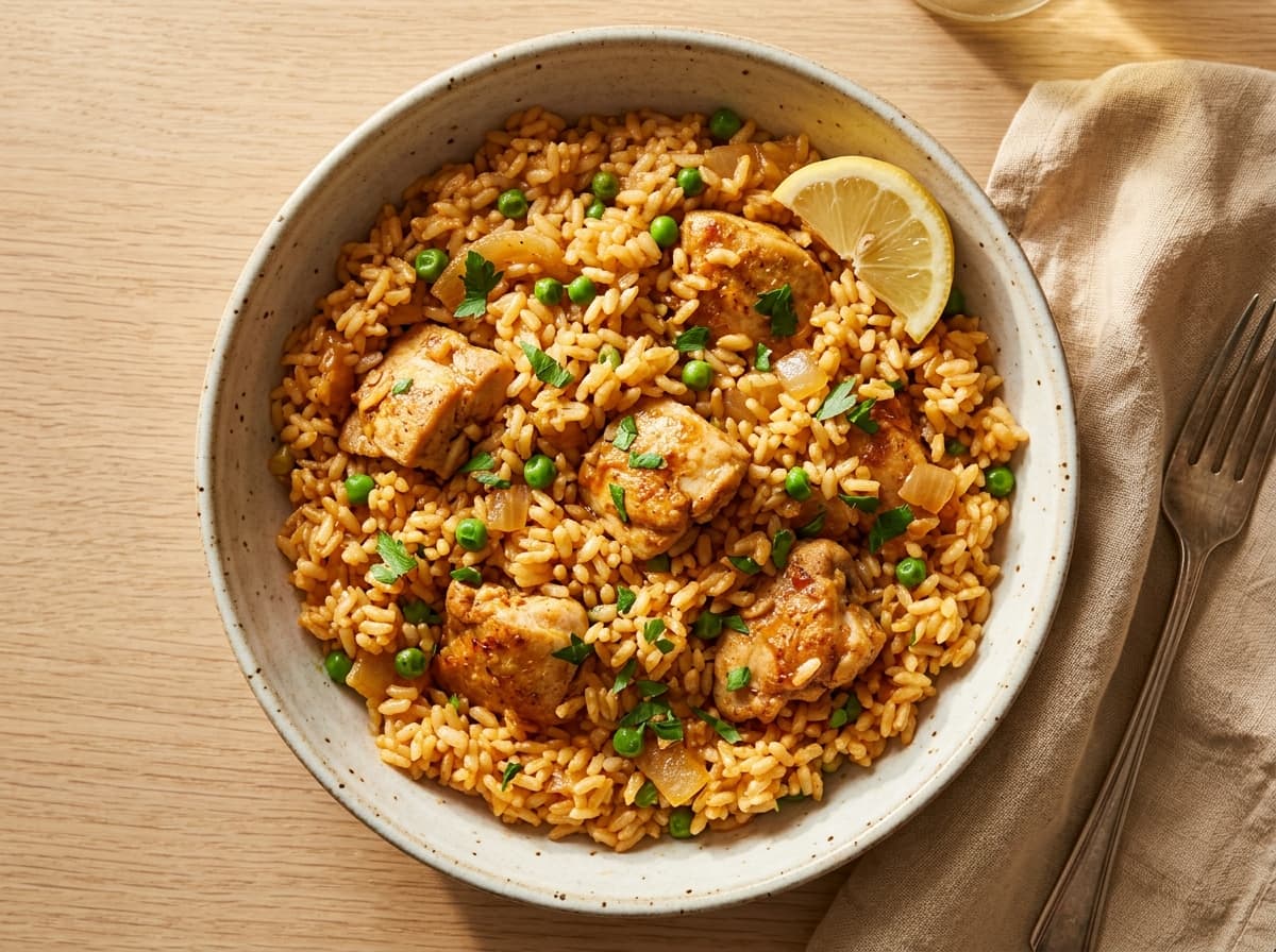 Paprika Chicken & Rice - other dinner recipe