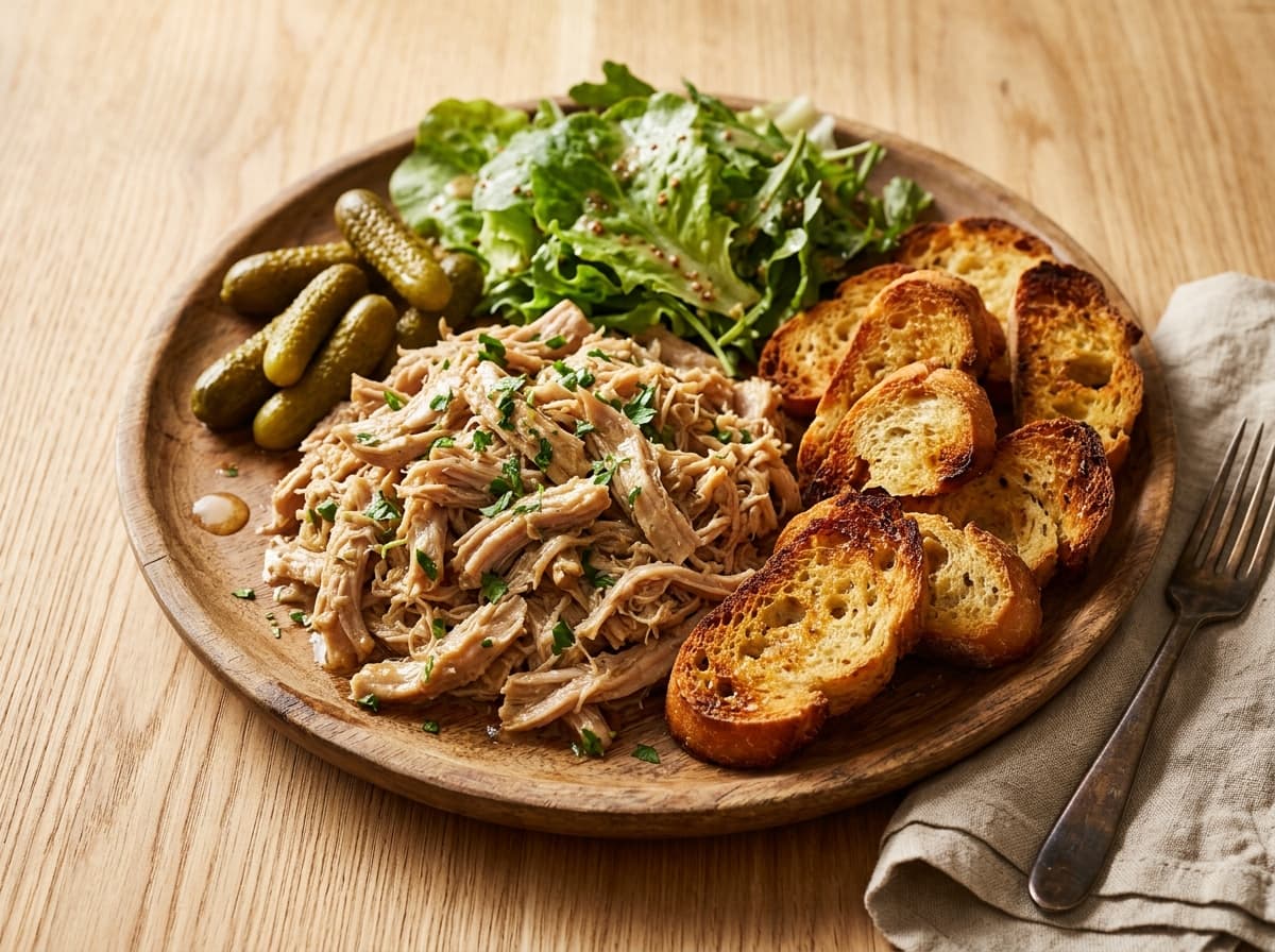 Pork Rillettes & Cornichons
