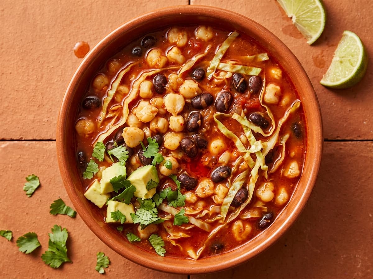 Red Chile Pozole - mexican dinner recipe