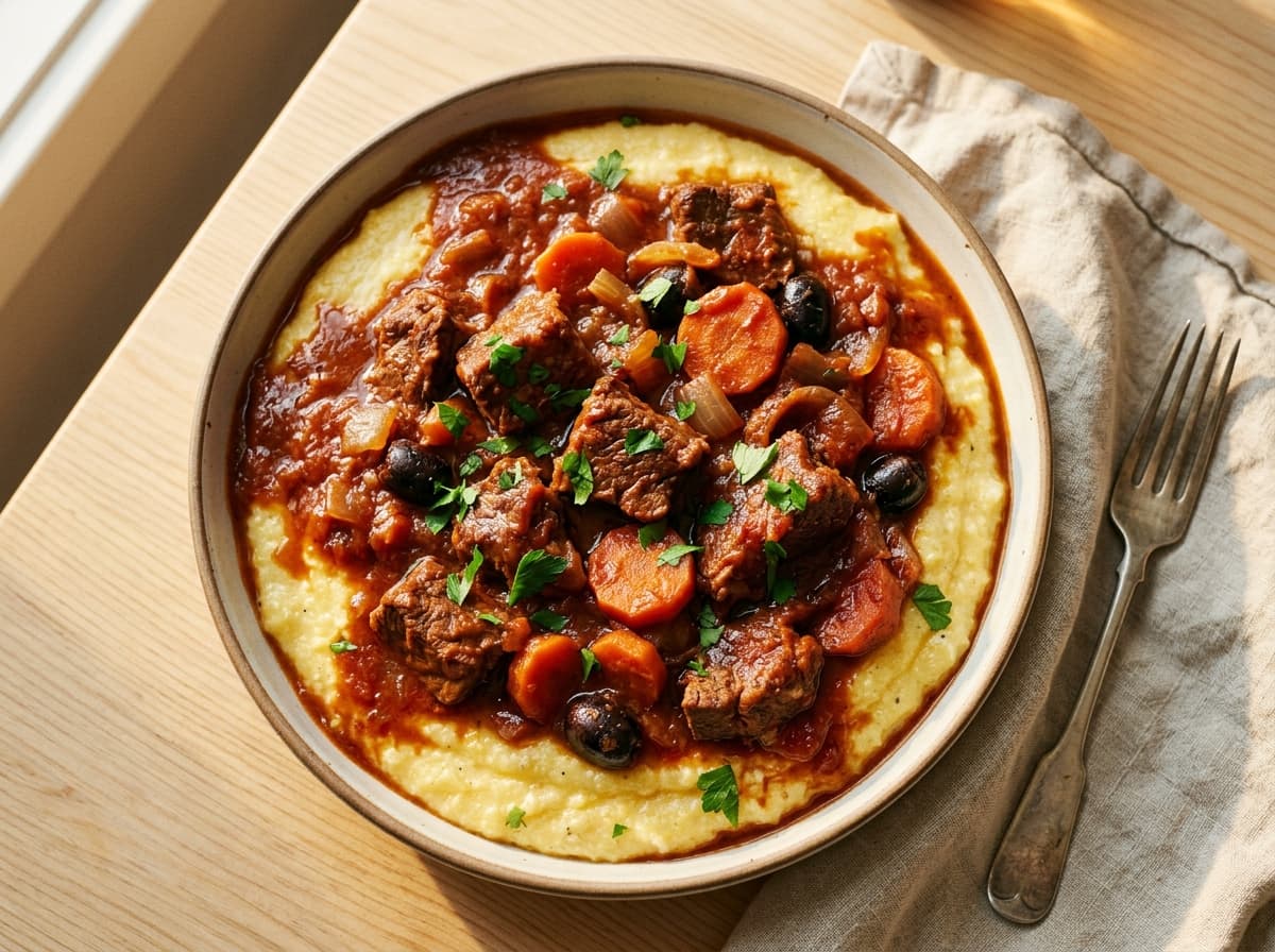 Red Wine Beef Daube - french dinner recipe