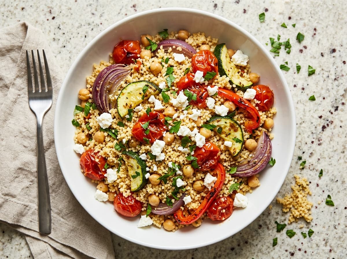Roasted Vegetable Couscous Bowl