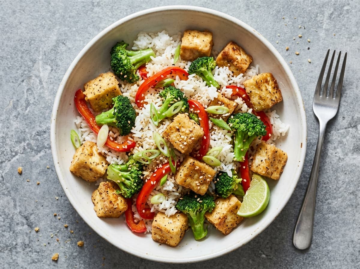 Salt & Pepper Tofu Bowl