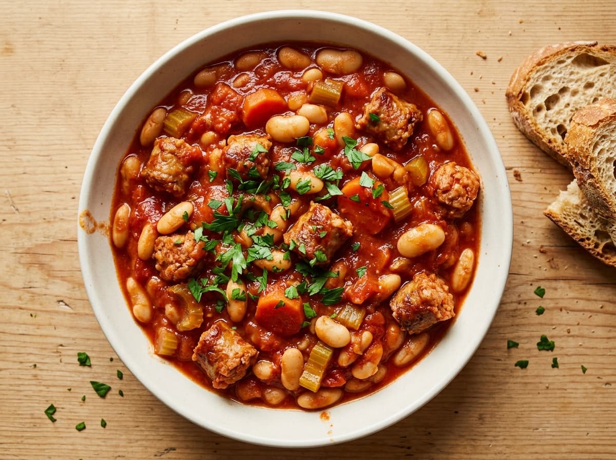 Sausage & Bean Casserole - other dinner recipe