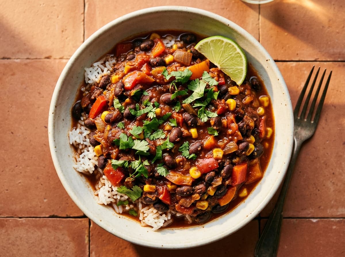 Smoky Chipotle Black Bean Chili - mexican dinner recipe