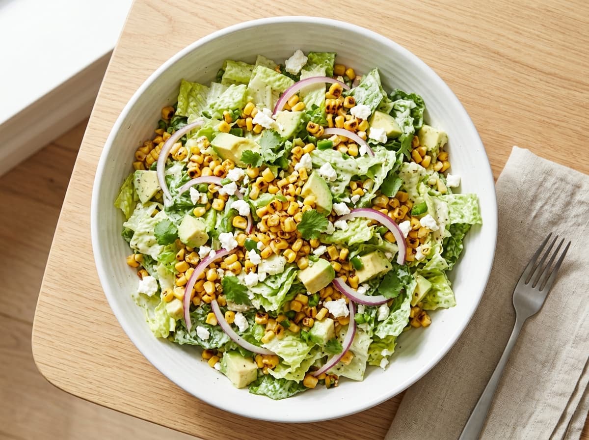 Street Corn Salad - mexican dinner recipe