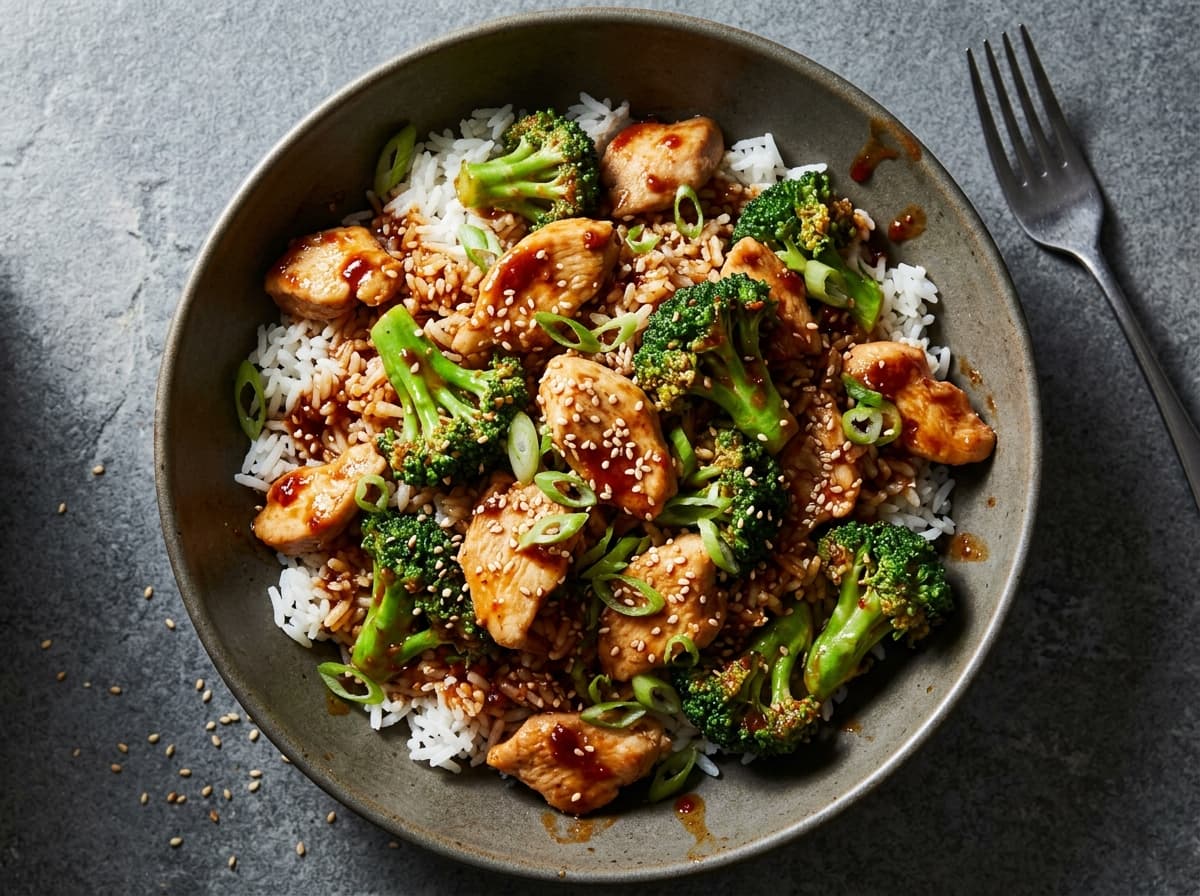 Szechuan Chicken & Broccoli Bowl