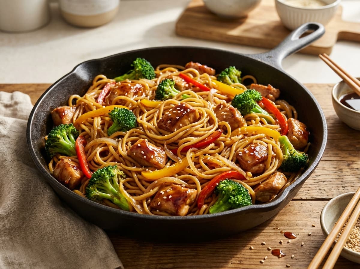 Teriyaki Chicken Noodles