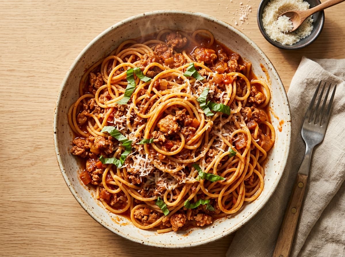Turkey Bolognese - italian dinner recipe