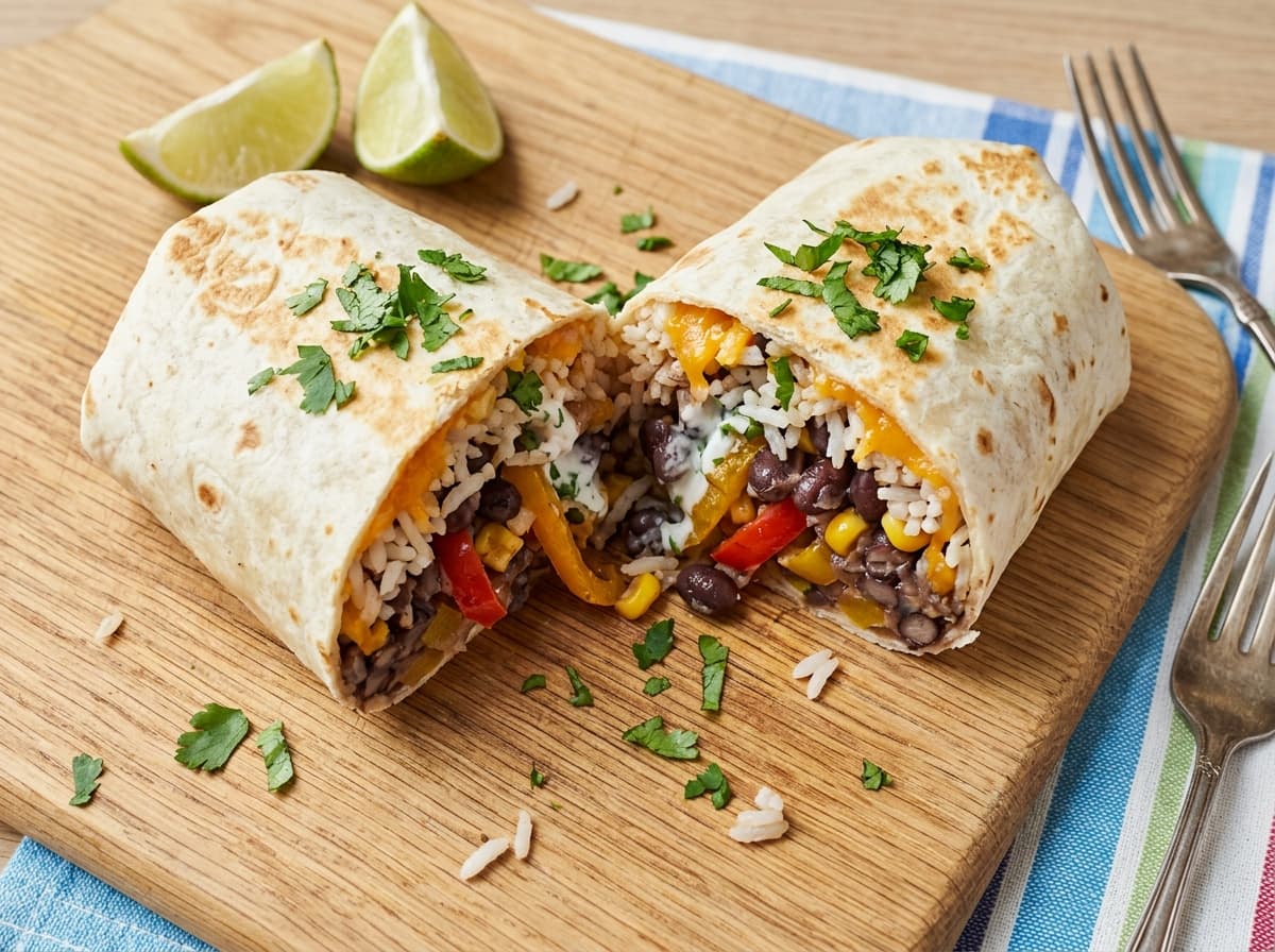 Vegetable & Bean Burrito
